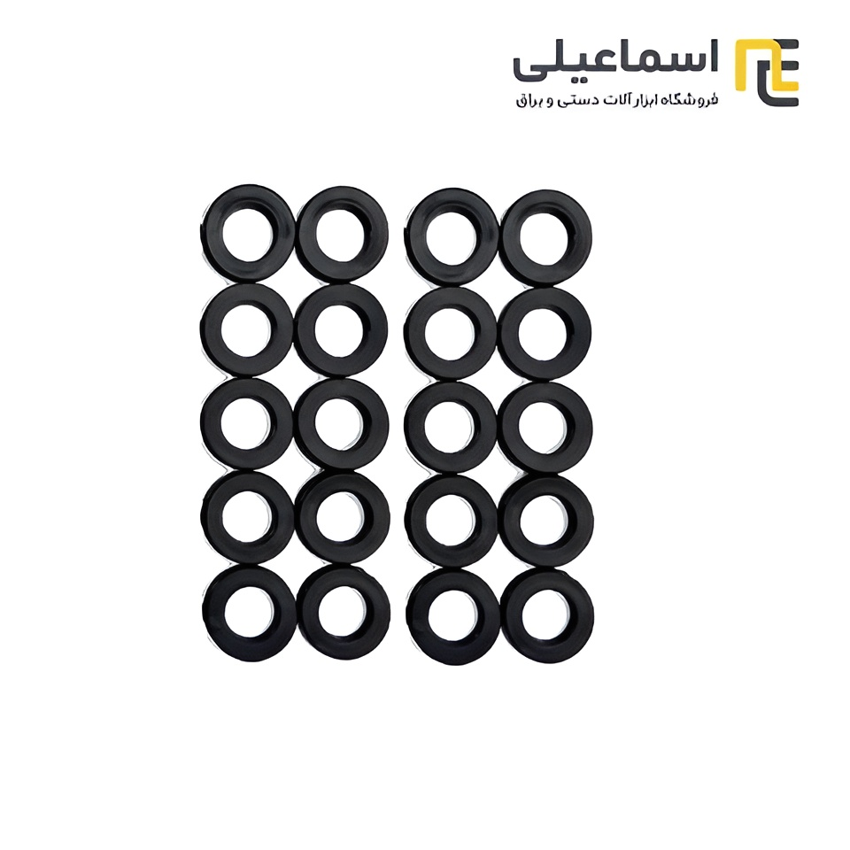 واشر 3/8 پلاستیکی (بسته 20 تایی)