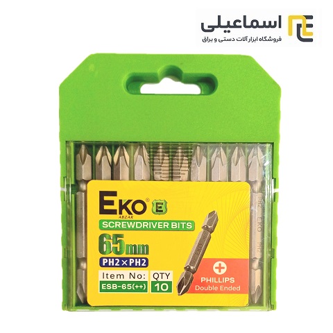 سر پیچ گوشتی اکو دو طرف چهارسو ESB-65