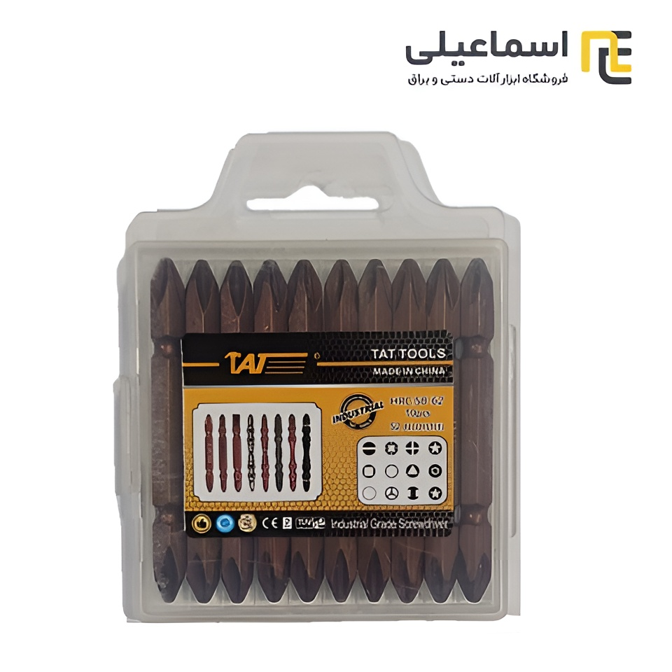 سر پیچ گوشتی دوطرف چهارسو TAT