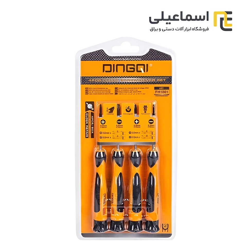 ست پیچ گوشتی ساعتی دینگی مدل FH1001