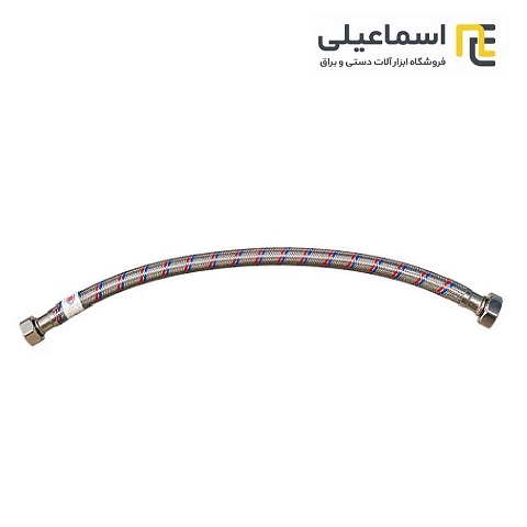 شلنگ آبگرمکن 1/2 استیل 50 سانتیمتر دژآب (DEJAB)