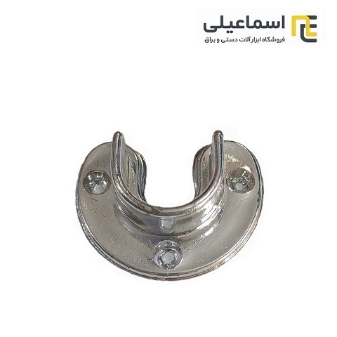 زیر سری میله جالباسی کمد دیواری نیم گرد