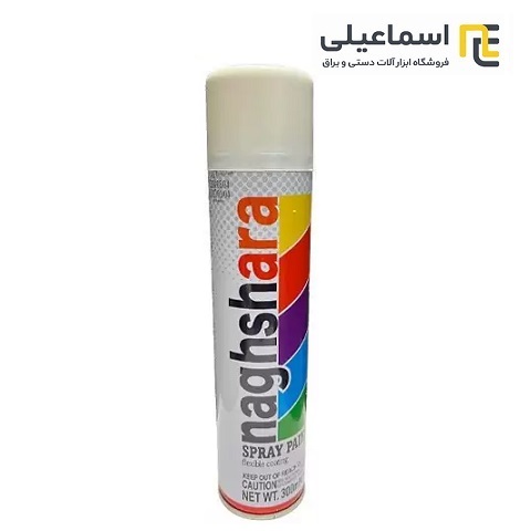 اسپری رنگ سفید براق نقش آرا